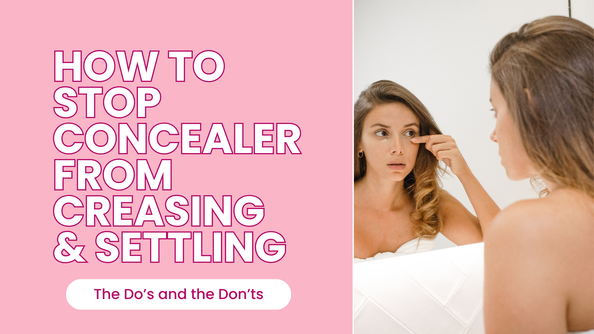 Concealer Powder Creasing How to Stop Concealer from Creasing – Genuist Beauty